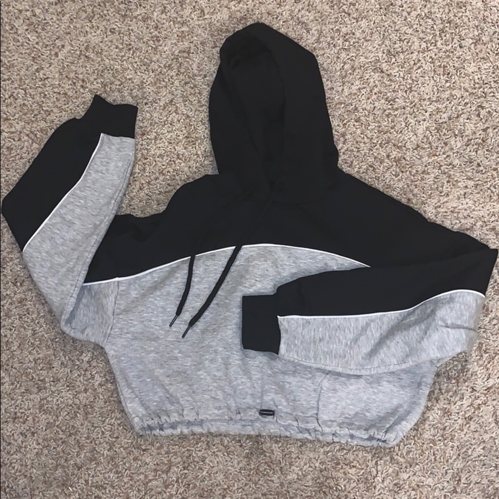Crop top hoodie